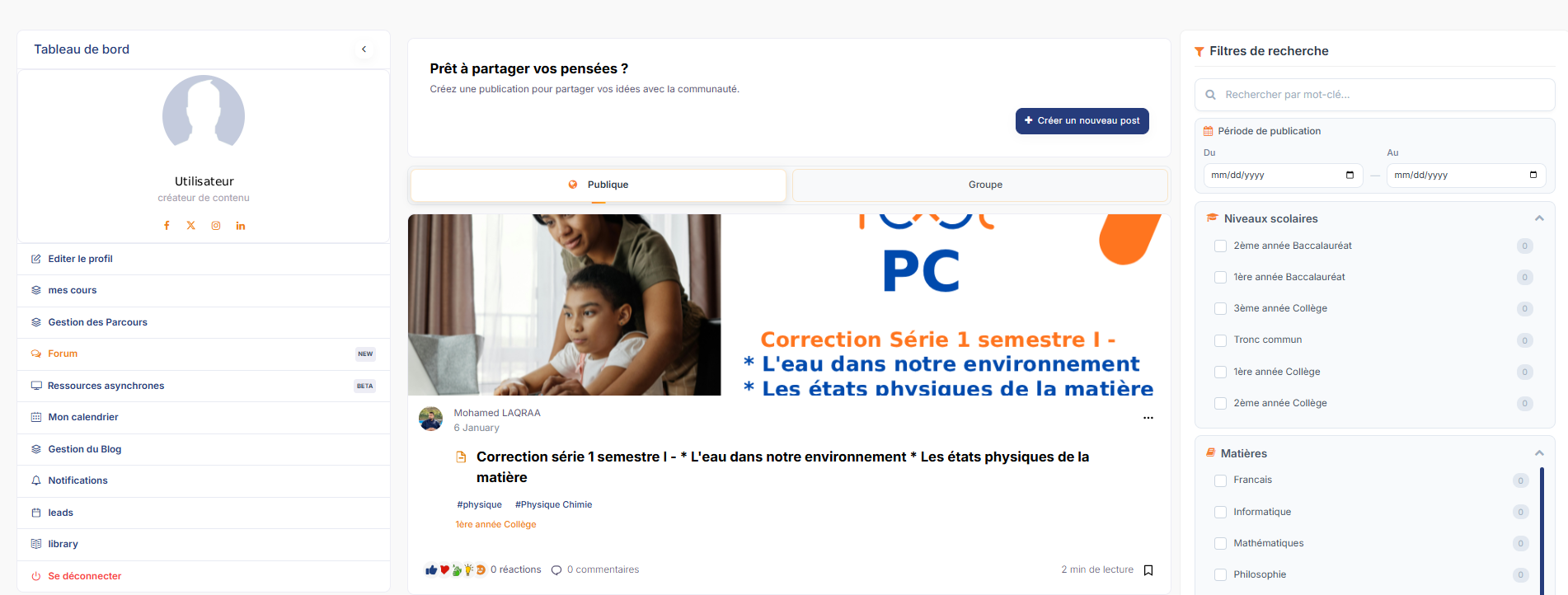 YOOL EDUCATION | Partagez, Apprenez et Brillez : Le Forum interactif de Yool....