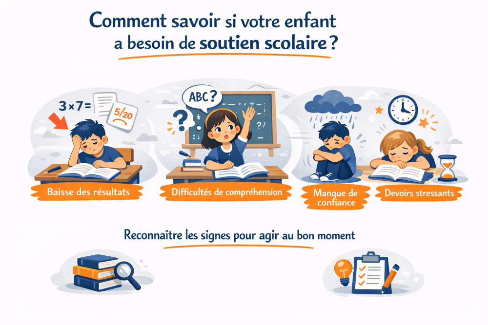YOOL EDUCATION | Comment savoir si votre enfant a besoin de soutien scolaire?...
