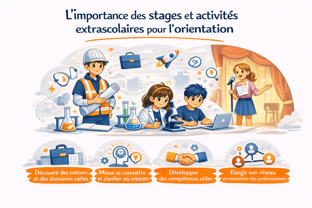 YOOL EDUCATION | L’importance des stages et activités extrascolaires pour l’o...