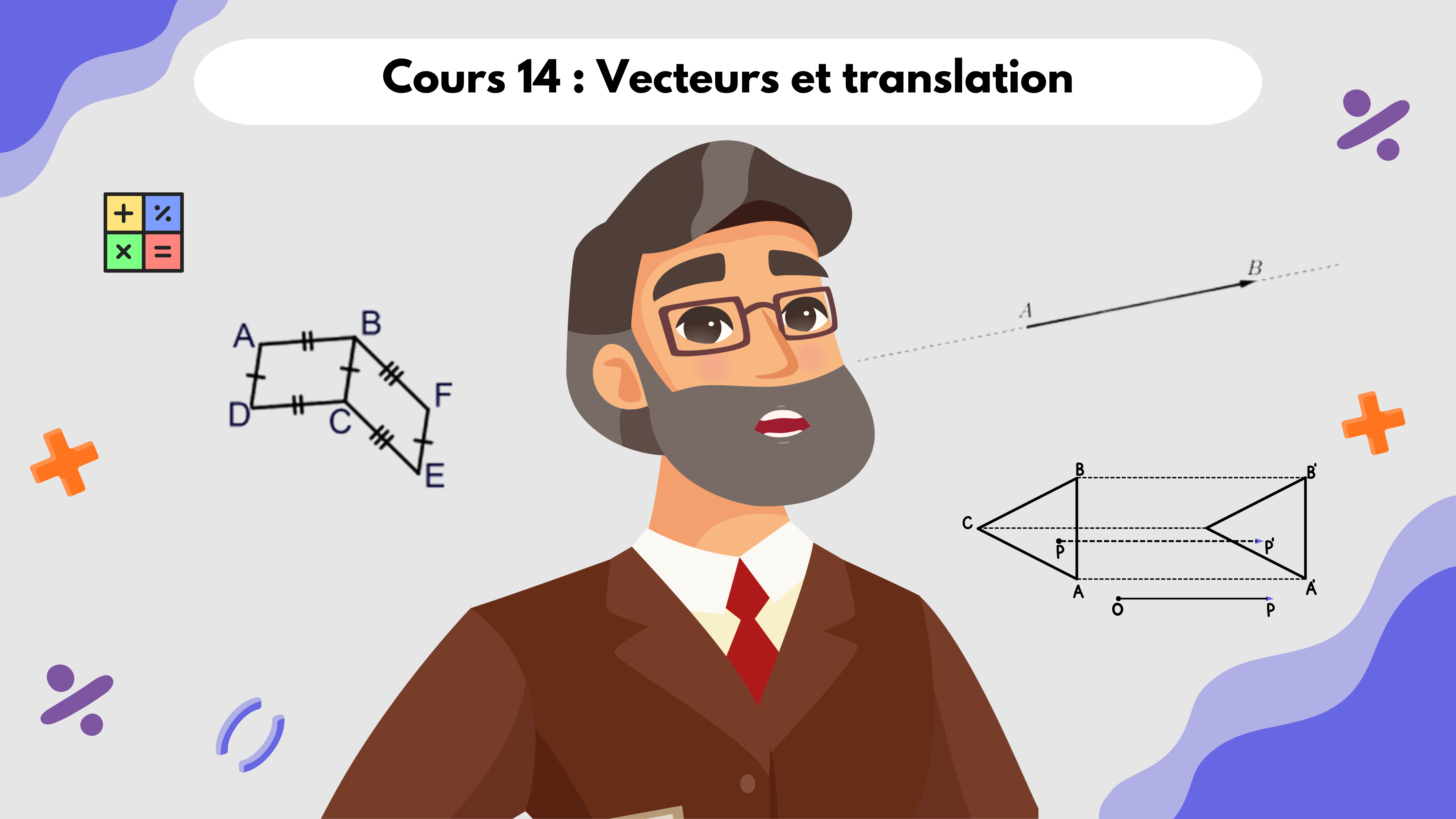 Cours 14 : Vecteurs et translation