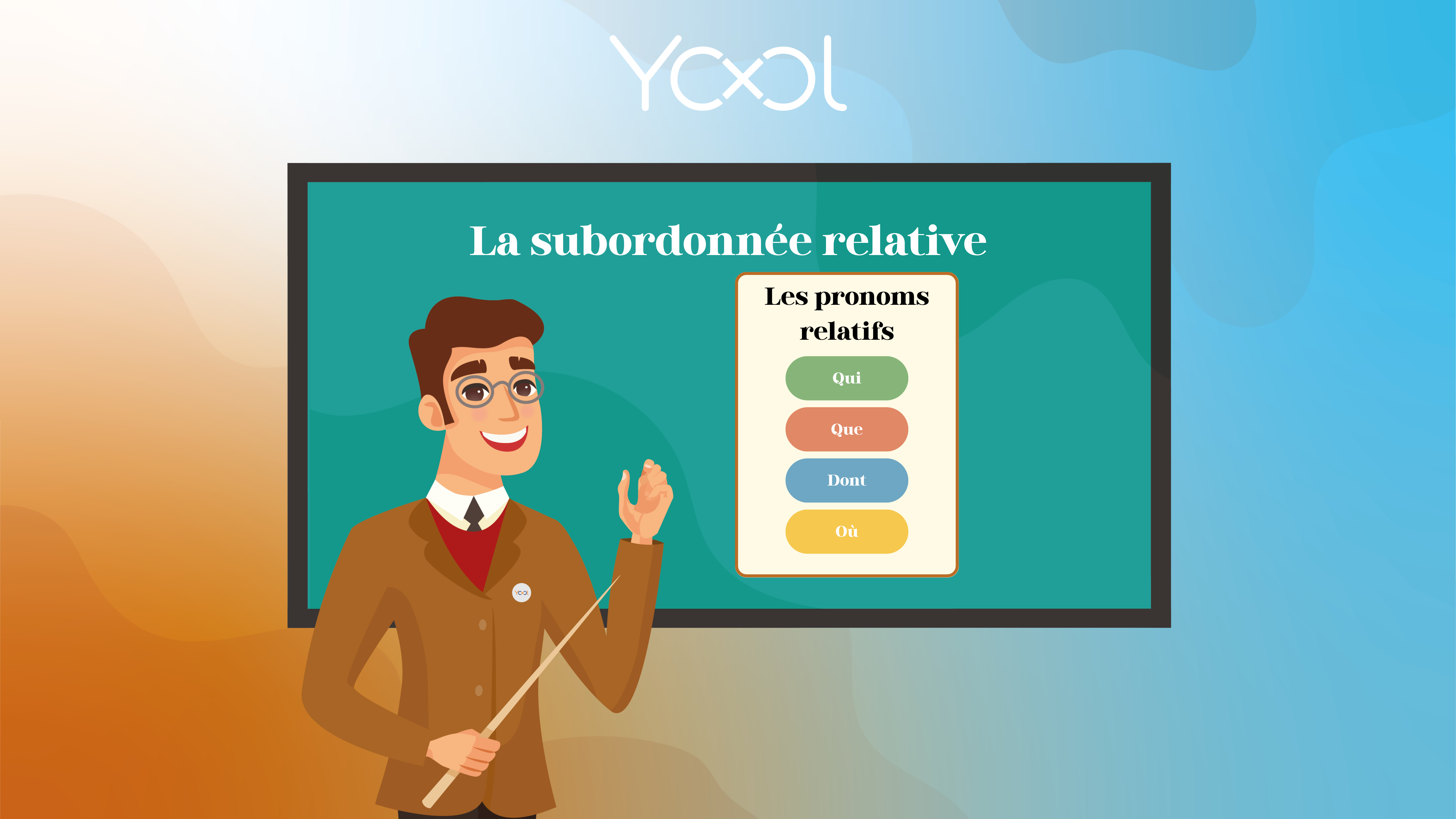 Langue 4 : La subordonnée relative à valeur d’adjectif ou de complément de nom
