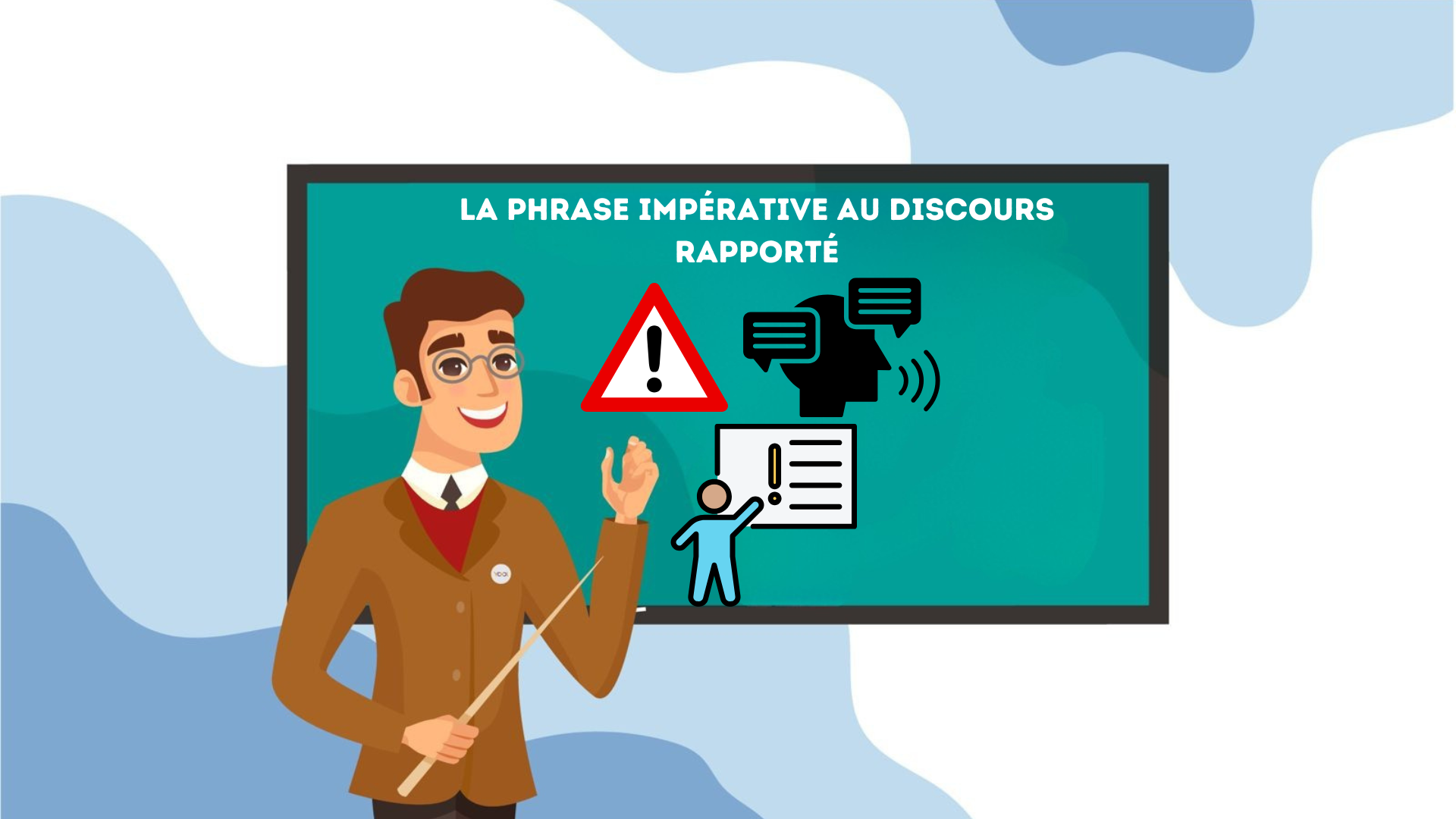 Langue 12 : Le discours direct et le discours indirect - Phrase impérative
