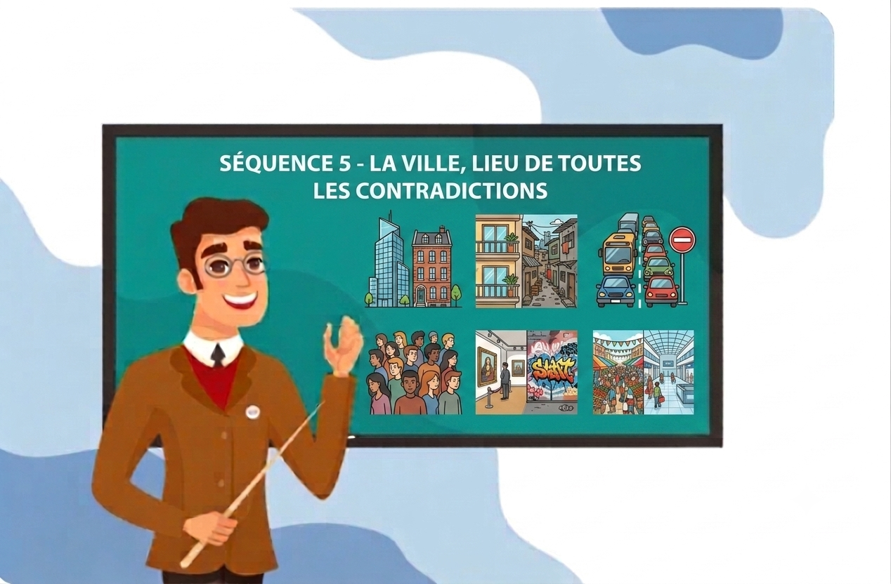 Séquence 5- La ville, lieu de toutes les contradictions