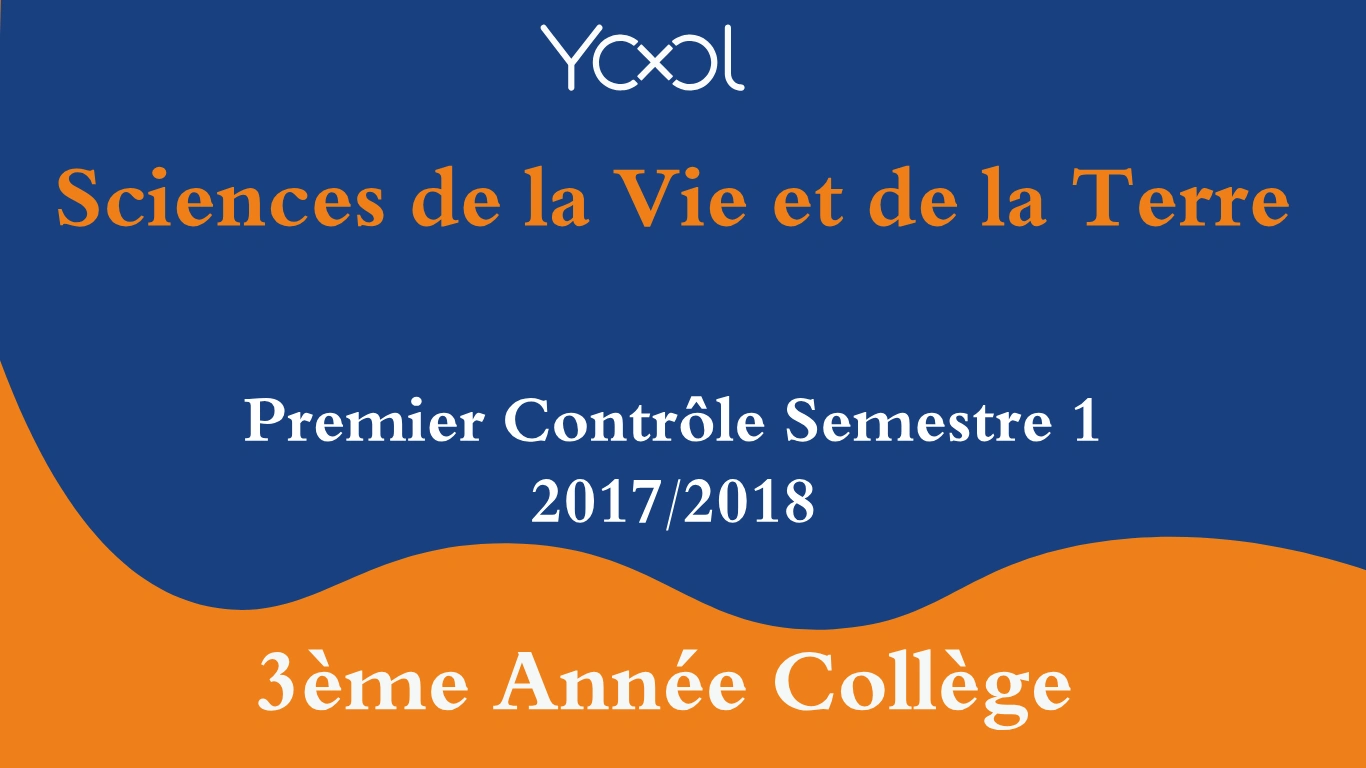 YOOL LIBRARY | Premier Contrôle Semestre 1 (2017/2018)