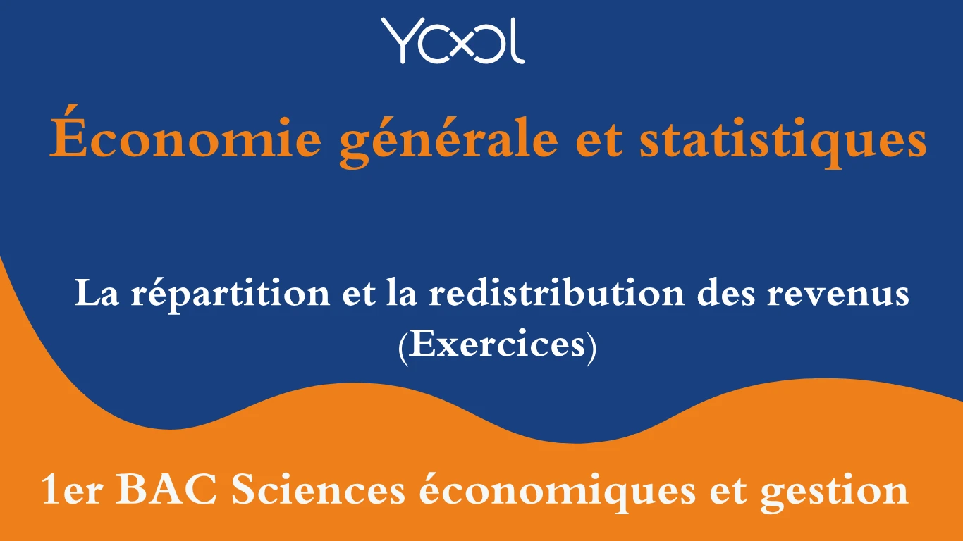 YOOL LIBRARY | La répartition et la redistribution des revenus  (Exercices)